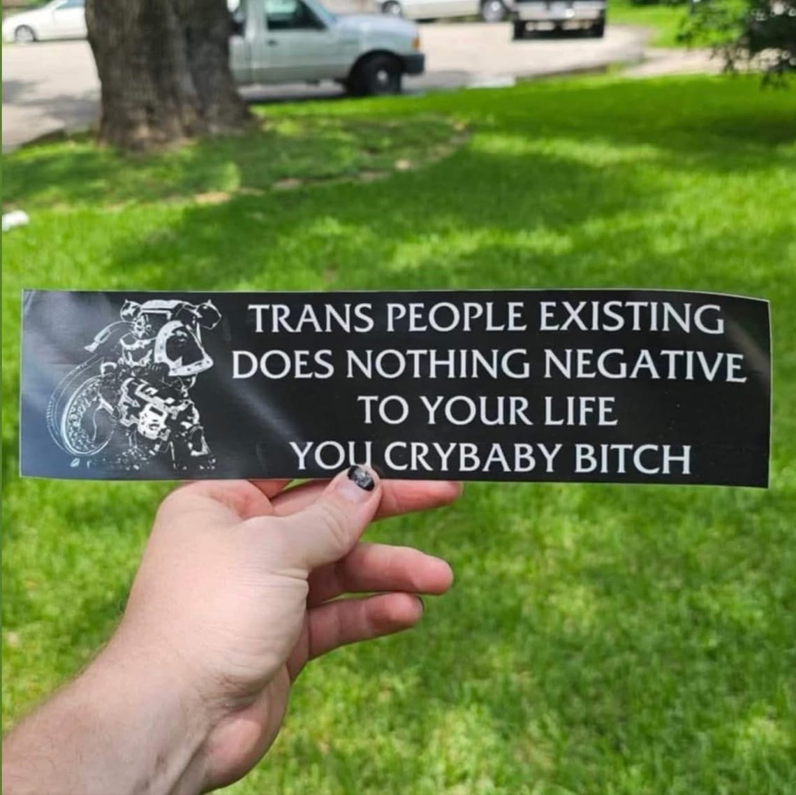 Trans people existing