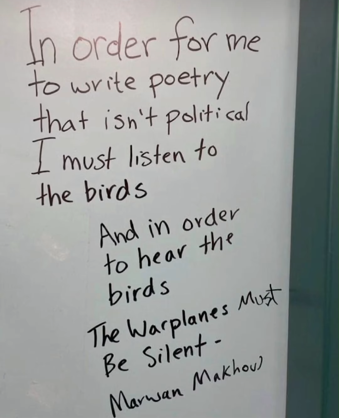 political poetry