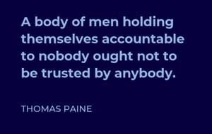 Paine on accountability